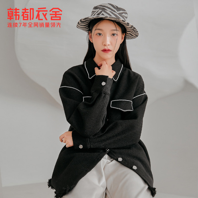 韩都衣舍outlets2021春款新款衬衫 韩都衣舍outlets店衬衫