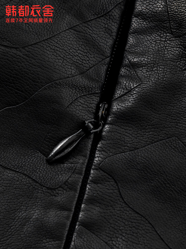 韩都衣舍outlets2021法式pu连衣裙 韩都衣舍outlets店连衣裙