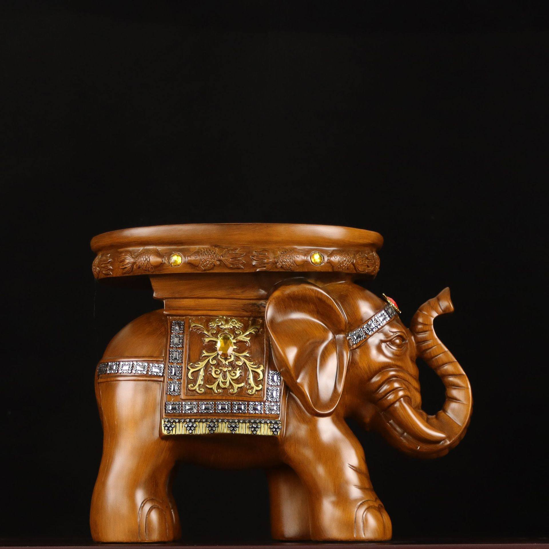 大象凳子换鞋凳进门入户穿鞋新中式玄关落地客厅摆件一对门口招财,淘宝优惠券,粉丝福利购,淘宝优惠卷