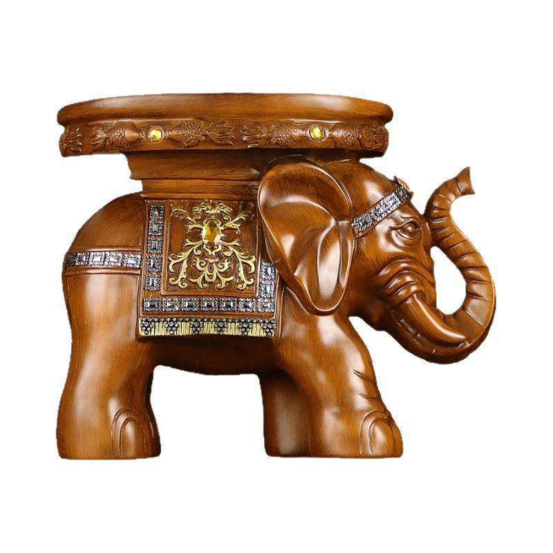 大象凳子换鞋凳进门入户穿鞋新中式玄关落地客厅摆件一对门口招财,淘宝优惠券,粉丝福利购,淘宝优惠卷