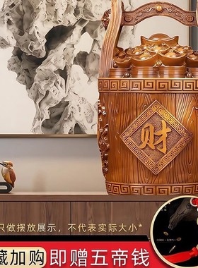 2025年新款聚宝盆存钱罐只进不出成人大容量储钱罐大人用储蓄摆件