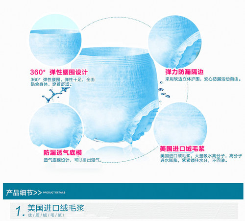 尚姿康护理/依维康成人拉拉裤男女老年人尿不湿尿片L码20片包邮 - 图0