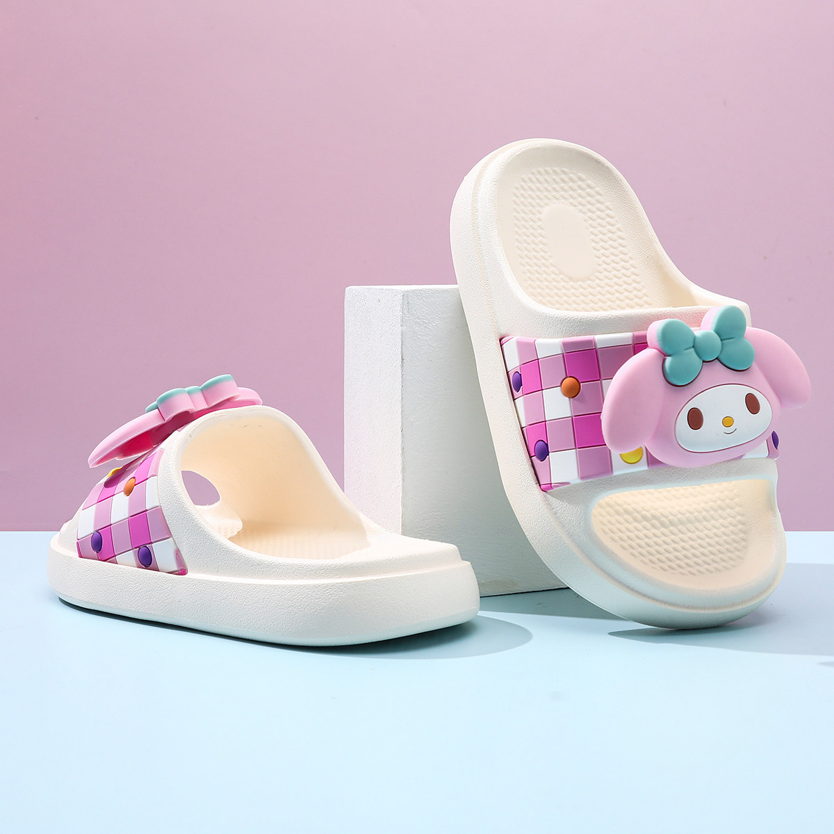 美乐蒂儿童拖鞋女童软底防滑2026新款夏季女孩居家室内洗澡凉拖,淘宝优惠券,粉丝福利购,淘宝优惠卷