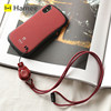 Portable anti-lost short lanyard door card badge lanyard ring