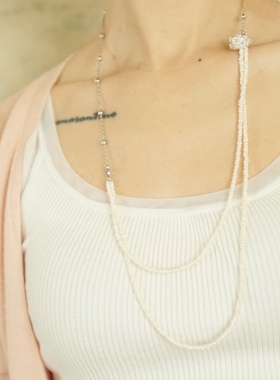 天然淡水珍珠优雅个性项链