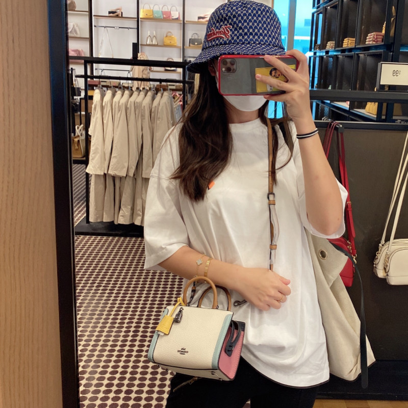 coach /蔻驰女士2020新款单肩包 GINKGOES海外女士包袋