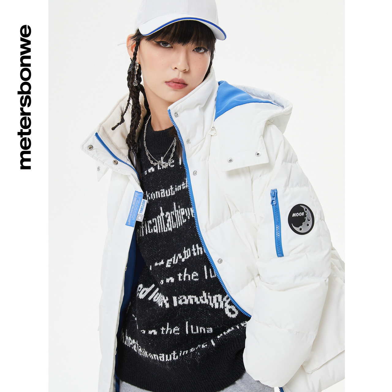  美特斯邦威outlets店羽绒服