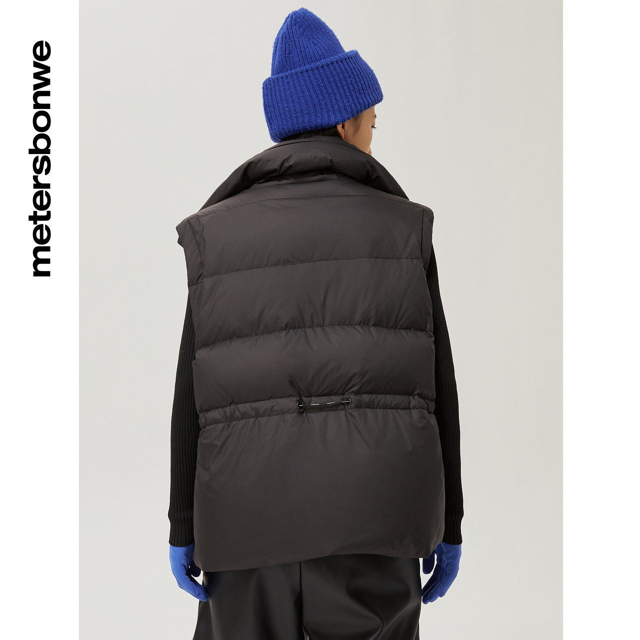 美特斯邦威羽绒马甲秋冬宽松舒适 美特斯邦威outlets店羽绒服