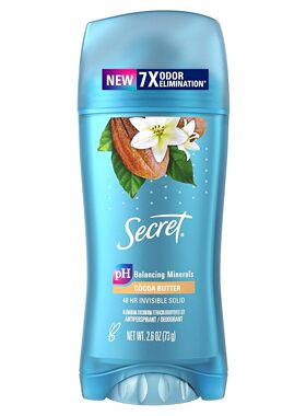 有铝止汗 美国原装 Secret女士祛味止汗香体祛异味deodorant清新
