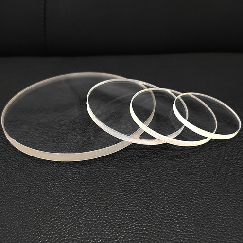 耐高温石英玻璃片工业锅炉方形观火孔圆形视镜观火镜窑炉观察窗门 - 图0