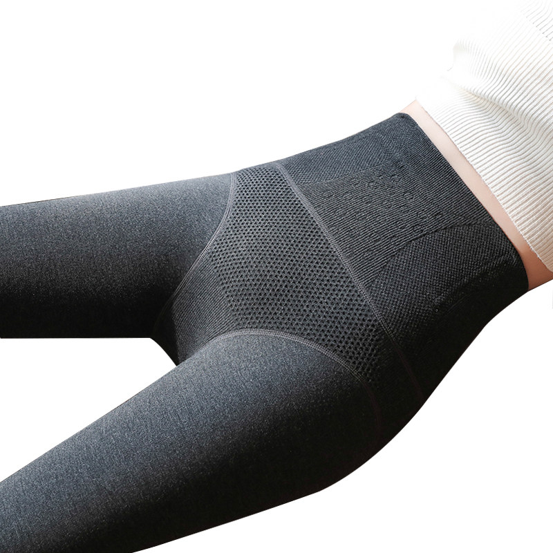 加绒高腰收腹外穿春秋薄款打底裤 珍馨妮打底裤