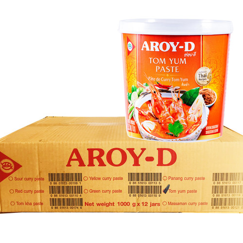 泰国进口AROY-D冬阴功酱1KG*12罐安来利泰式酸辣汤底火锅汤调料 - 图3