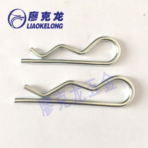R型开口销B型波浪卡销发夹锁销插铁M1.2M1.6M2M2.5M3M4M5M6 - 图0