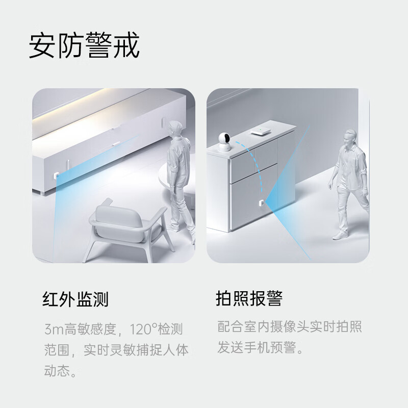 LifeSmart人体红外传感器动态感应光照度监测云起智能家居homekit - 图0