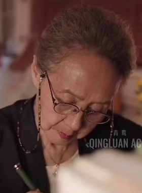 承欢记麦承欢奶奶明星吴彦姝同款可挂脖防掉眼镜绳眼镜链复古链子