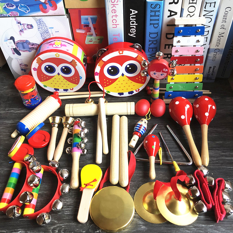 奥尔夫打击乐器组合 幼儿园小学生早教儿童乐器套装 启蒙音乐玩具
