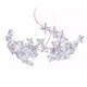 Italian designer ginkgo leaf chandelier living room dining room bar lamp island dining room art stairwell chandelier