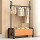 Indoor coat rack thickened floor-standing coat rack