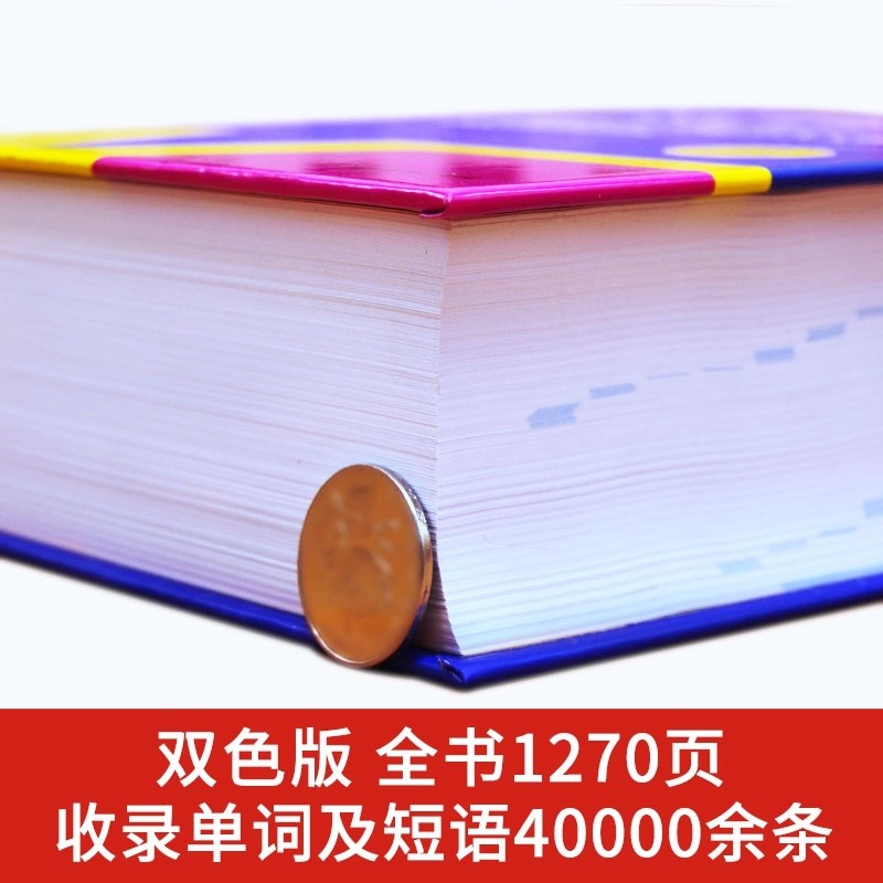 初中高中学生实用英汉双解大词典高考大学汉英互译汉译英字典辞典中小学初阶中阶高阶大全小学到初中初中生必备书非2024最新版