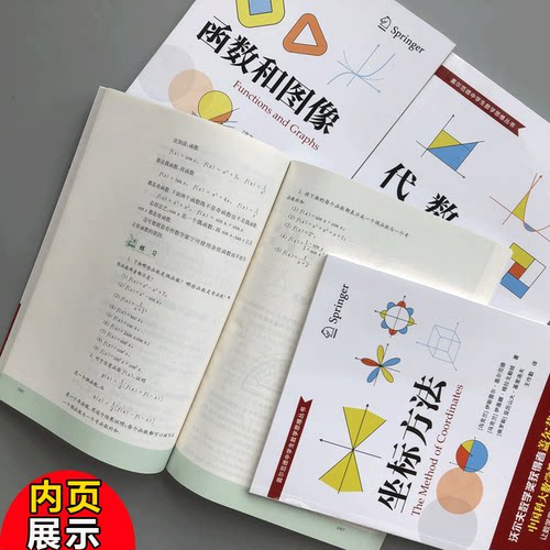 现货中科大盖尔范德中学生数学思维丛书中学数学坐标方法三角函数代数函数和图像几何初高中数学怎样解题思维专项训练基础知识大全 - 图2