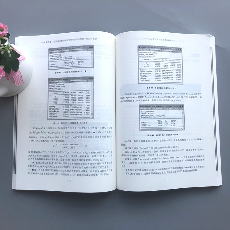 现货包邮计量经济学第五版第5版学习指南与练习潘文卿李子奈高等学校经济学类核心课程教材高等教育出版社-图2