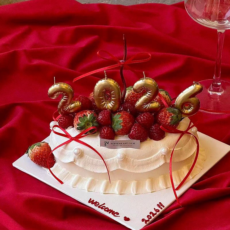 网红同款2026金嘟嘟数字蜡烛蛋糕装diy蝴蝶结皮尼绳烘焙装扮插件,淘宝优惠券,粉丝福利购,淘宝优惠卷