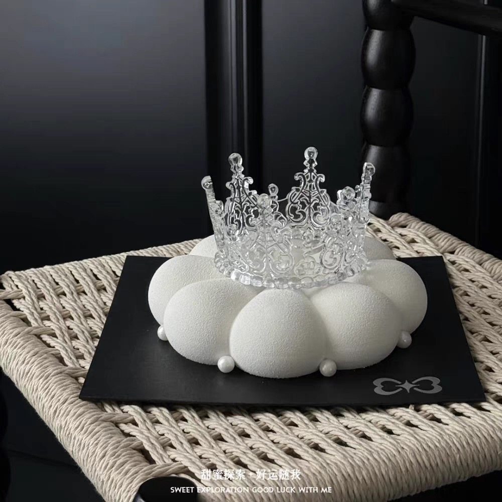 七夕情人节烘焙慕斯透明皇冠网红女王王冠生日插件蛋糕装饰,淘宝优惠券,粉丝福利购,淘宝优惠卷