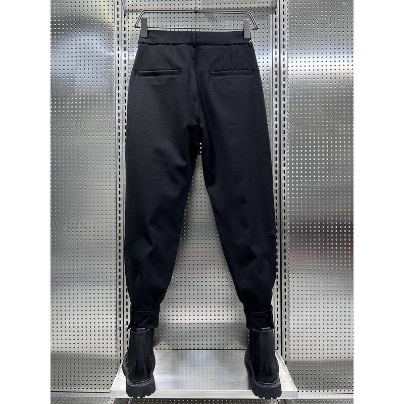 春秋魔术贴束脚裤男秋冬九分休闲西裤搭配马丁靴的裤子痞帅哈伦裤,淘宝优惠券,粉丝福利购,淘宝优惠卷