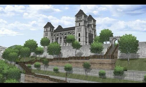 【acon3d】西幻村庄奇幻小镇绘画模型  skp模型直接拍 - 图2
