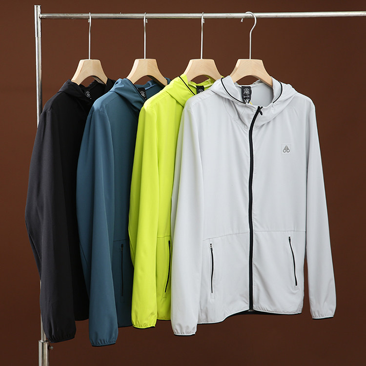 意式轻奢剪刀UPF50+户外男女高弹力凉感亲肤连帽防晒衣皮肤衣外套 - 图1