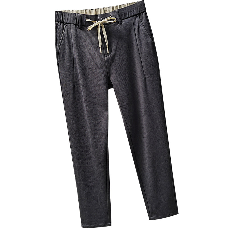 自然垂坠！莱赛尔天丝！2023年男士夏季休闲天丝面料通勤百搭卫裤,淘宝优惠券,粉丝福利购,淘宝优惠卷