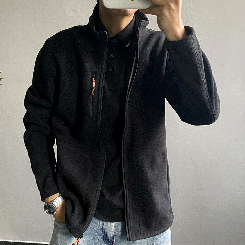 保暖利器！秋冬男女时尚休闲防风拉链外套运动户外御寒保温抓绒衣,淘宝优惠券,粉丝福利购,淘宝优惠卷