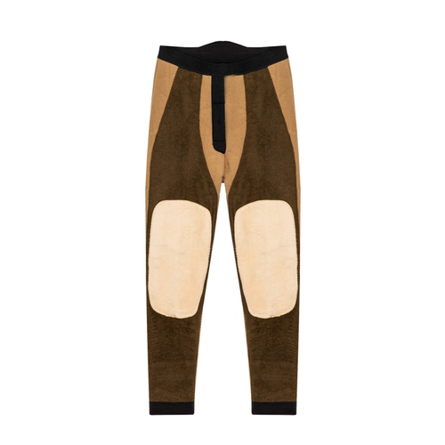 Бархатные флисовые удерживающие тепло штаны, зимний шерстяной утягивающий пояс на талию, увеличенная толщина