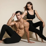 Удерживающие тепло штаны, эластичные леггинсы, зимнее термобелье, увеличенная толщина, высокая талия, большой размер