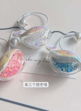 Whale Keychain Charm Cute Whale Shaped Keyring Sea Animal