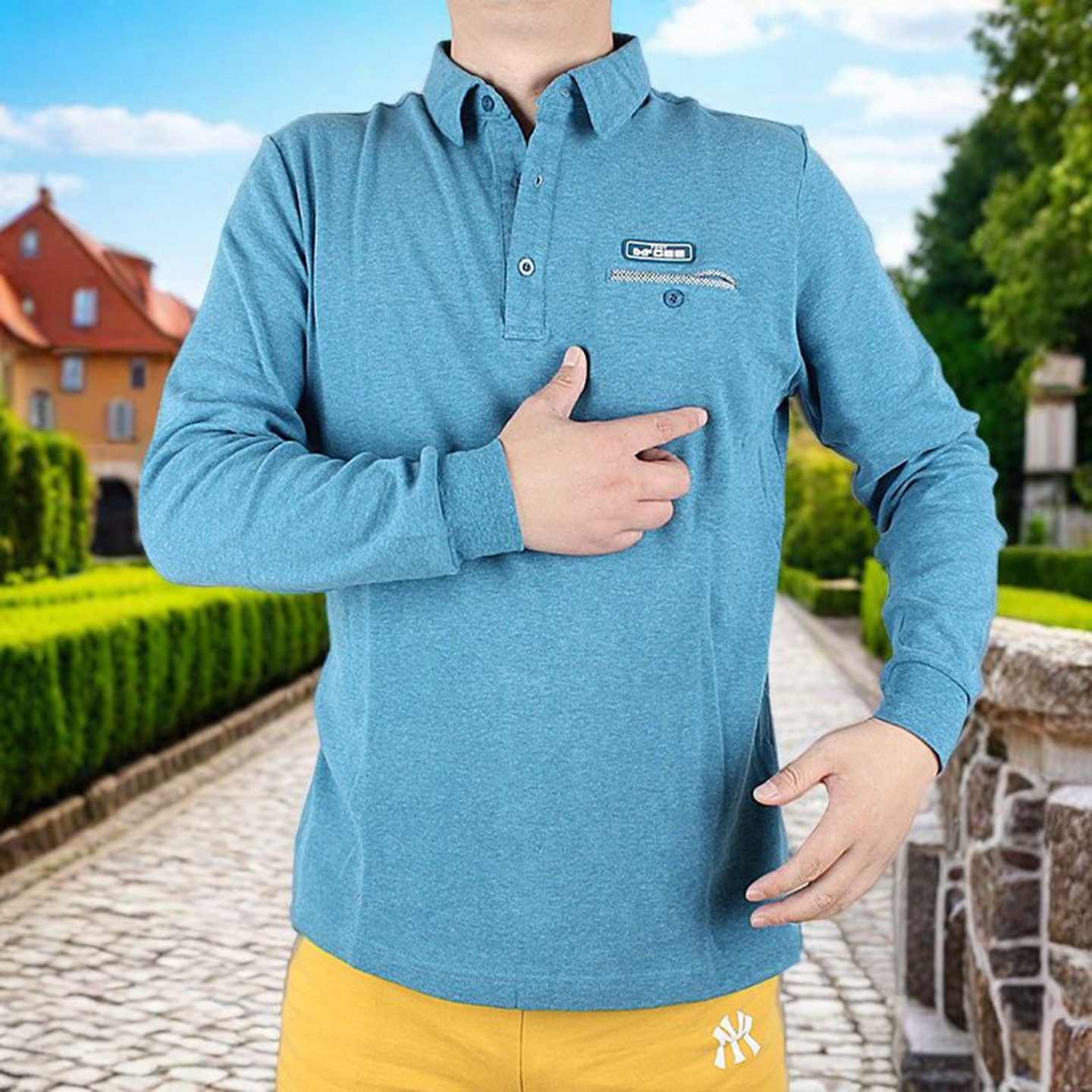 2025新款秋冬polo衫男款纯棉长袖男中年人爸爸翻领T恤休闲打底衫,淘宝优惠券,粉丝福利购,淘宝优惠卷