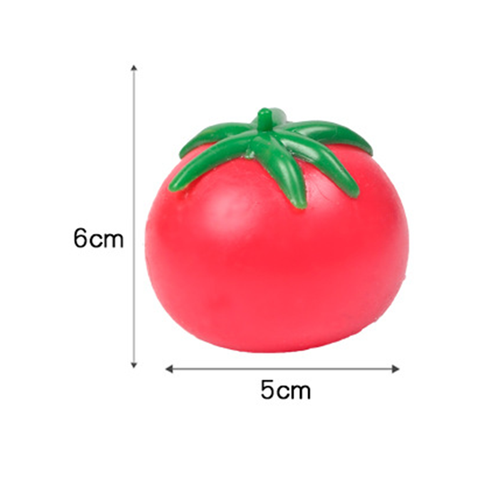 Tomato Squeeze Ball Stress Fidget soft toys Splat Sticky玩具 - 图2