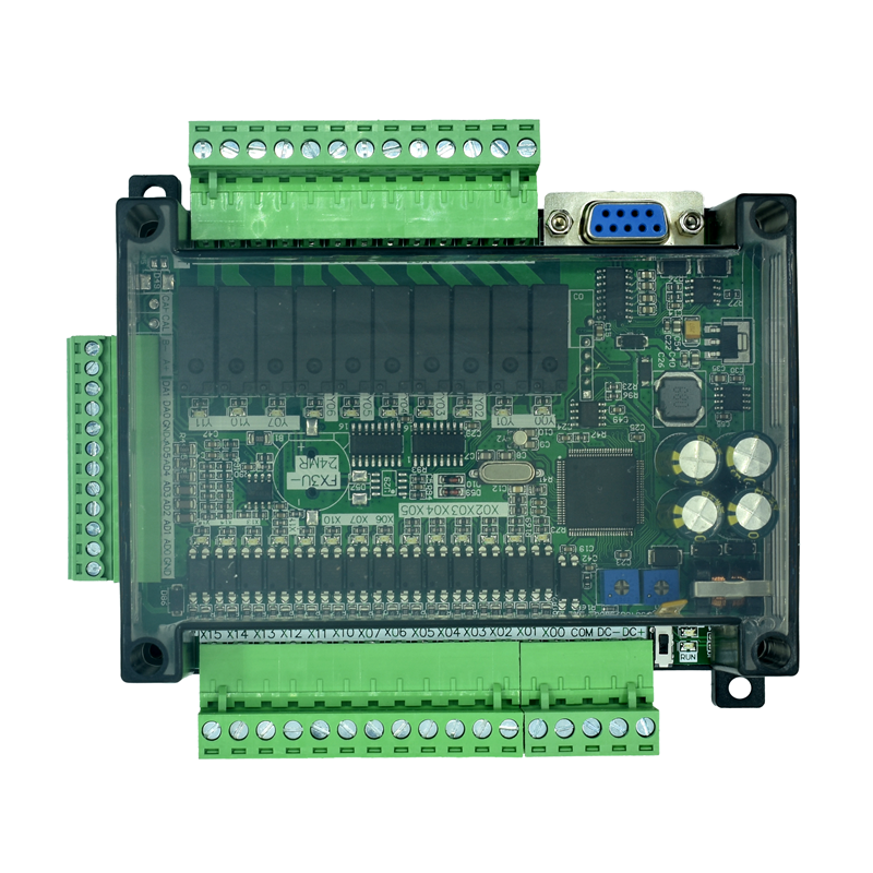 plc工控板国产 fx3u-24mr/24mt 高速带模拟量stm32 可编程控制器 - 图0