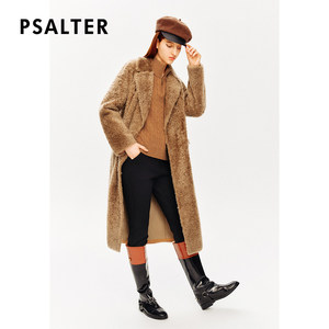 PSALTER诗篇拉贡皮毛一体美拉德羊毛羊羔毛大衣皮草冬款