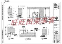 (Fushun City) A certain villa node in a certain area The familiar cad drawings upholstery dwg drawings to renovate cad drawings