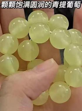 2026新款冰透白玉色菩提手串绕指柔学生版盘玩手串高颜值情侣女友