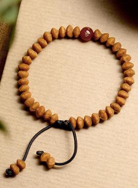 2026金钱子手串九华山金叶菩提子手串摇钱树手串女士冷门文玩佛珠