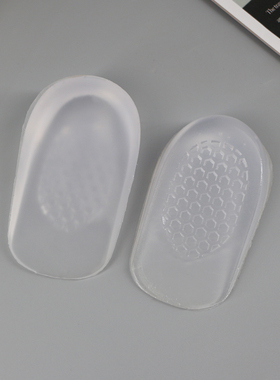 硅胶自粘隐形增高鞋垫夏季
