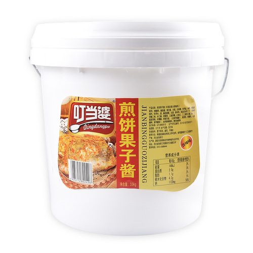 叮当婆煎饼果子专用酱料卷饼酱山东杂粮煎饼配料刷酱手抓饼商用 - 图3