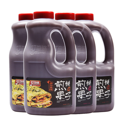 叮当婆煎饼果子专用酱料卷饼酱山东杂粮煎饼手抓饼商用甜面酱桶装 - 图3