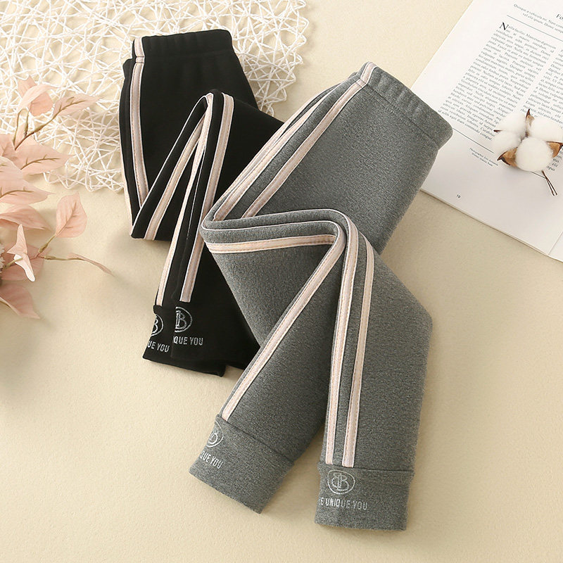 女童打底裤外穿秋冬运动裤儿童裤子女孩新款中大童小脚裤加绒加厚,淘宝优惠券,粉丝福利购,淘宝优惠卷