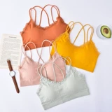 Бюстгальтер без косточек, бюстгальтер пуш-ап, кружевной бюстгальтер-топ, майка топ, 2020, красивая спина