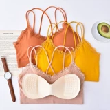 Бюстгальтер без косточек, бюстгальтер пуш-ап, кружевной бюстгальтер-топ, майка топ, 2020, красивая спина