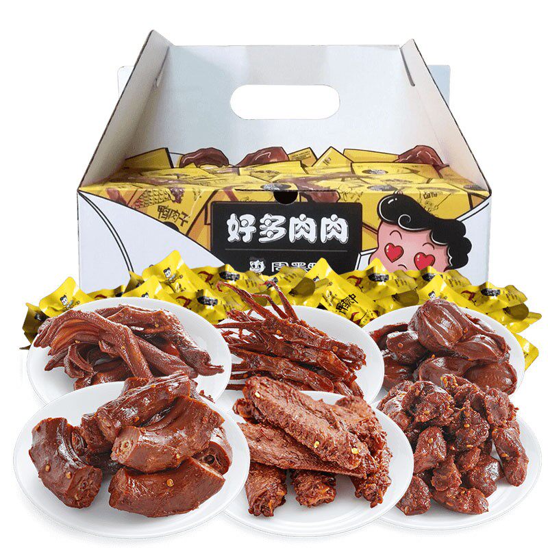  周黑鸭食品鸭肉零食