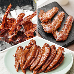 周黑鸭锁鲜纯肉任选6盒